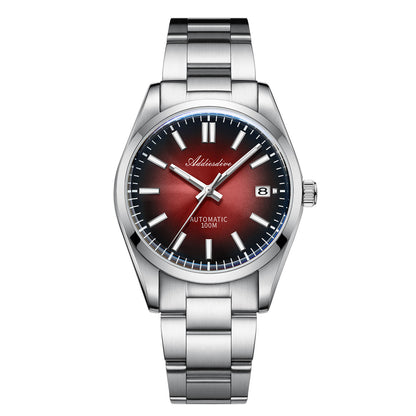★Speciale Capodanno★ADDIESDIVE Orologio da uomo dal design originale AD2071 Gradient red