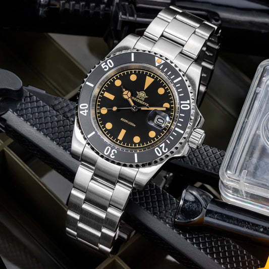 ★Saldi Anniversario★ADDIESDIVE Orologio al Quarzo Retro Sub AD2054