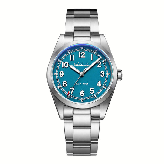 Orologio al quarzo ADDIESDIVE da 36 mm con movimento Super 2035 AD2521 Blu