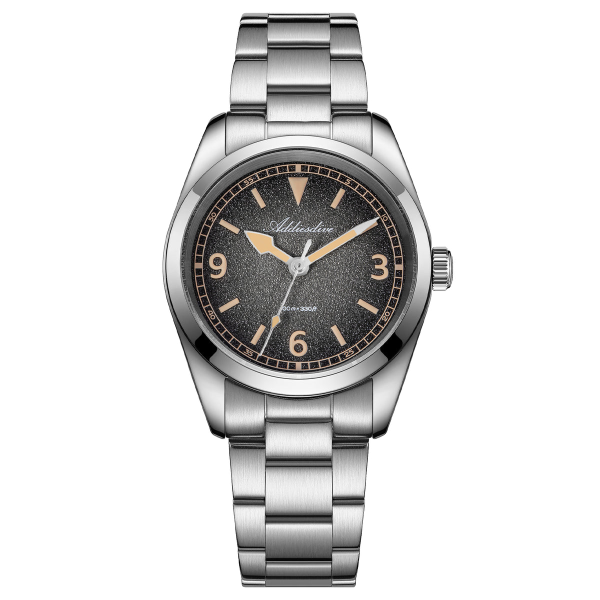 🔥SALDI D'AUTUNNO 🔥 Orologio al quarzo di lusso ADDIESDIVE da 36 mm AD2554 Argento