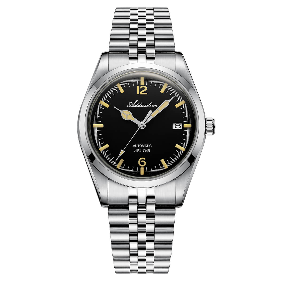 ★Magazzino italiano★Addiesdive Orologio automatico da 39 mm, subacqueo 100 m, NH35 (AD2038)