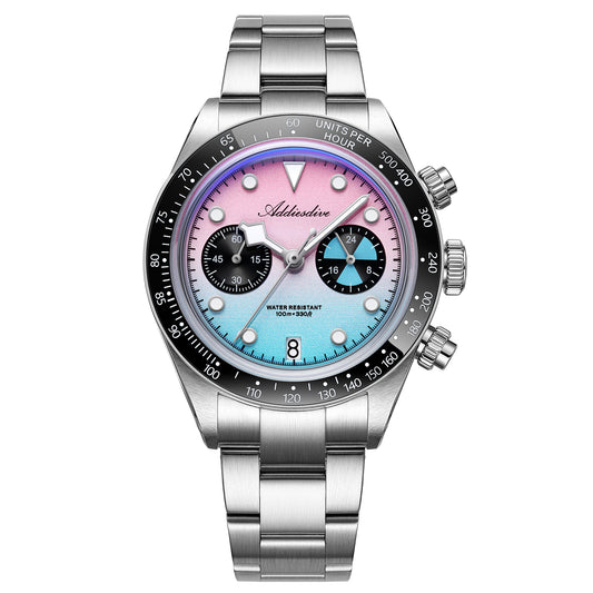 Orologio al quarzo di lusso da donna Addies da 40 mm AD2559 Pink