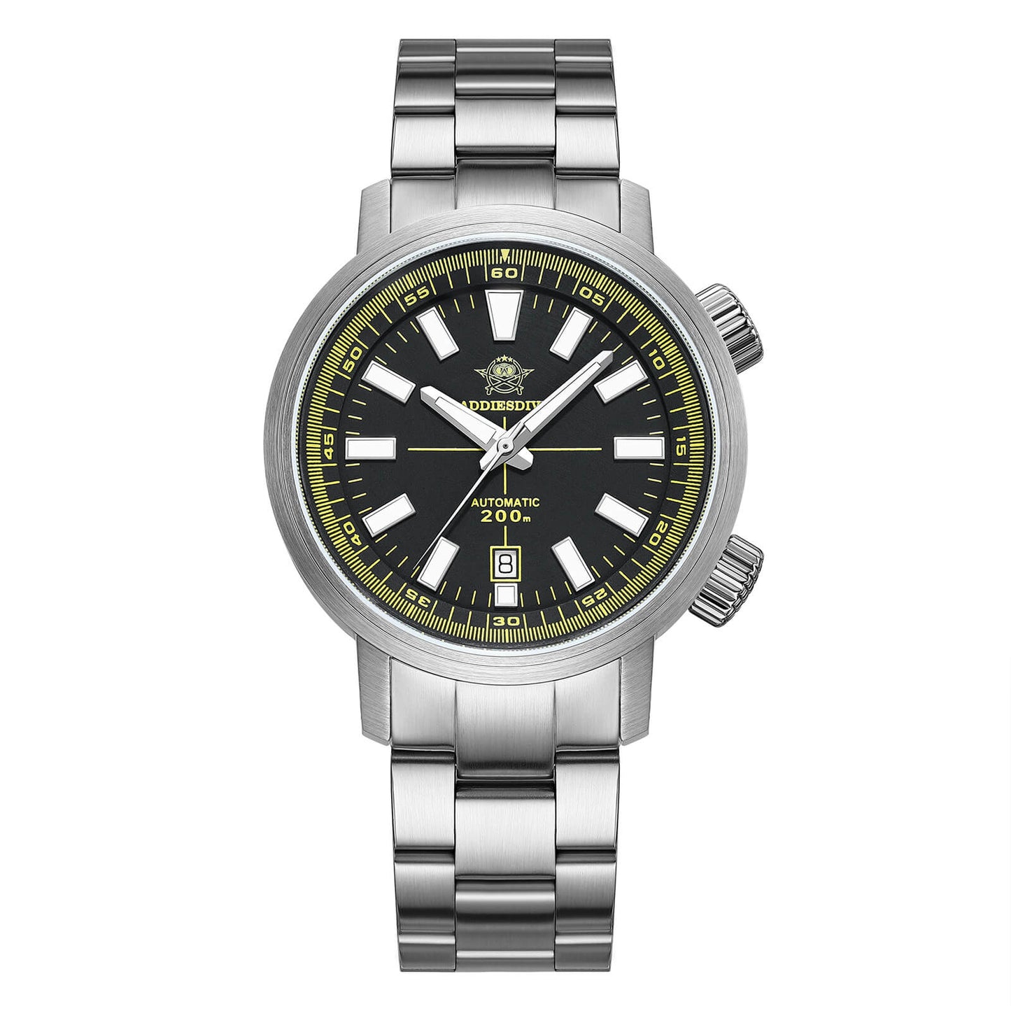 Addiesdive Double Crown "Captain Willard" 6105 Edizione Tributo AD2093 Nero-B