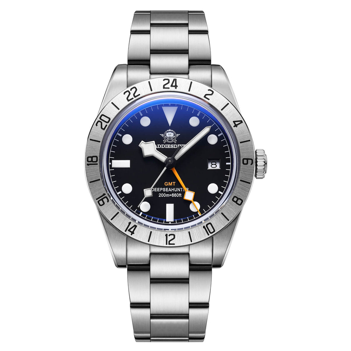 ★Speciale Capodanno★Orologio al quarzo ADDIESDIVE 39mm BB GMT con movimento RONDA515 (AD2035/AD2036)
