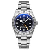 ADDIESDIVE 39mm BB GMT Orologio al quarzo Movimento RONDA515, AD2035