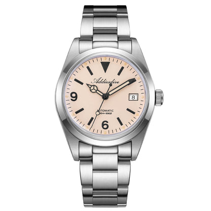 Orologio ADDIESDIVE 36mm AD2556 Automatico Stile Explorer con Movimento ST2130 e Vetro Zaffiro Bombato