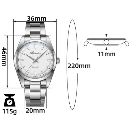 ★Saldi Anniversario★ADDIESDIVE 36mm Orologio al Quarzo di Lusso VH31 AD2066