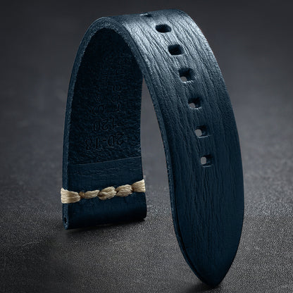 Cinturino in Pelle per Orologio ADDIESDIVE, Scegli Colore e Larghezza 20mm 22mm