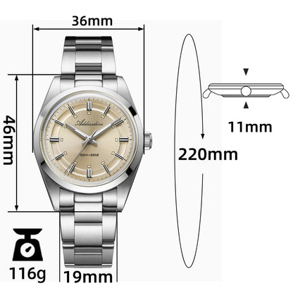 ★Saldi Anniversario★ADDIESDIVE OROLOGIO 36MM VH31 STILE EXPLORER AD2515