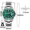 Orologio automatico ADDIESDIVE Sub, movimento Miyota 8215