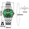 ★Magazzino italiano★ADDIESDIVE® Orologio automatico da uomo elegante da 39 mm con movimento NH35A (MY-H2)