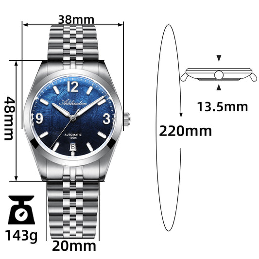 Addiesdive Orologio Automatico di Lusso 39mm AD2547
