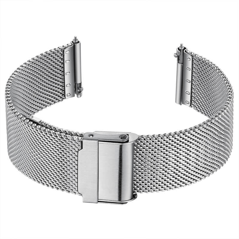 ADDIESDIVE Cinturino per Orologio in Maglia di Acciaio Inossidabile da 20 mm