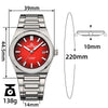 Orologio da uomo ADDIESKIN K004 "Waffle Elegance" automatico 9015