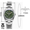 ★Nuovo arrivo★Addiesdive Orologio militare da campo in titanio da 36 mm AD2502