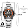 Orologio subacqueo al quarzo Addiesdive 41 mm AD2514