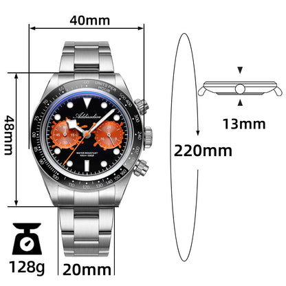 🔥SALDI D'AUTUNNO 🔥 Orologio cronografo ADDIESDIVE 40 mm VK64 AD2520