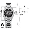 ADDIESDIVE 38mm Orologio Automatico NH35 AD2080