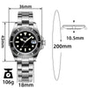 Addies Orologio al quarzo Luxury in acciaio inossidabile AW25902