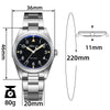 ★Nuovo arrivo★Addiesdive Orologio militare da campo in titanio da 36 mm AD2502