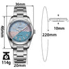🔥Nuovo arrivo🔥 Orologio al quarzo ADDIESDIVE da 36 mm con quadrante a blocchi di colore AD2555 vetro zaffiro