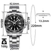 ADDIESDIVE Retro Baton Hand Sub NH35 Dive Watch AD2086
