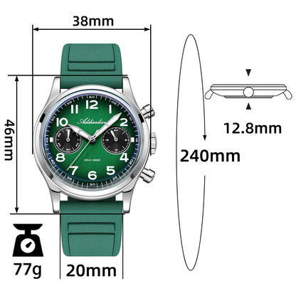 ★Speciali settimanali★Orologio cronografo ADDIESDIVE 38mm VK64 AD2516