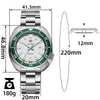 ★Offerta speciale★ Orologio subacqueo al quarzo da uomo Addiesdive Turtle 41 mm AD2507