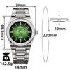 Orologio da uomo automatico ADDIESKIN K001 "Eye of Exploration" 9015