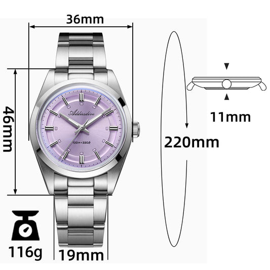 ★Saldi Anniversario★ADDIESDIVE OROLOGIO 36MM VH31 STILE EXPLORER AD2515
