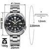 ★Offerta speciale★ Orologio subacqueo al quarzo da uomo Addiesdive Turtle 41 mm AD2507