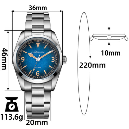 🔥SALDI D'AUTUNNO 🔥 Orologio al quarzo di lusso ADDIESDIVE da 36 mm AD2554