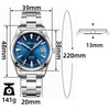 ADDIESDIVE 39mm Orologio Automatico NH35 AD2077