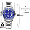 Orologio automatico ADDIESDIVE Sub, movimento Miyota 8215
