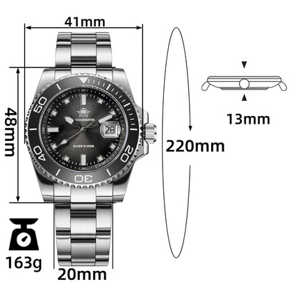 ADDIESDIVE 41 mm Orologio Subacqueo al Quarzo da AD2089