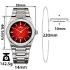Orologio da uomo automatico ADDIESKIN K001 "Eye of Exploration" 9015