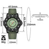 ADDIES Orologio Sportivo al Quarzo MY-057, Impermeabile Fino a 50 m