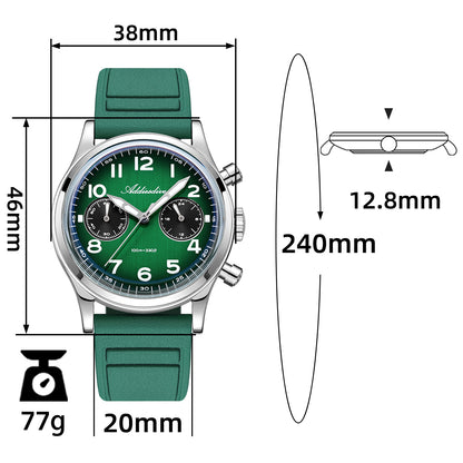 ★Magazzino italiano★ADDIESDIVE Orologio cronografo VK64 da 38 mm AD2516