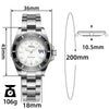Addies Orologio al quarzo Luxury in acciaio inossidabile AW25902