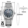 Orologio da uomo AddiesKIN K008 con quadrante in madreperla da 39 mm e movimento Miyota 9015.