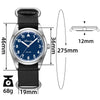 ADDIESDIVE 37mm VH31 Retro Pilot Field Watch AD2079