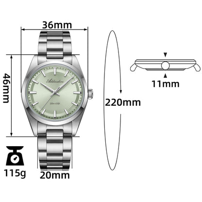 ★Saldi Anniversario★ADDIESDIVE 36mm Orologio al Quarzo di Lusso VH31 AD2066