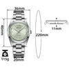 ADDIESDIVE 36mm Orologio al Quarzo di Lusso VH31 AD2066