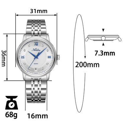 Orologio da donna di lusso al quarzo Addies da 31 mm AW25913