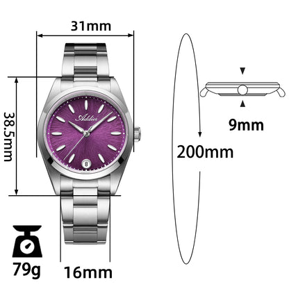 🔥SALDI D'AUTUNNO 🔥 Orologio da donna di lusso al quarzo Addies da 31 mm AW25907