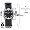 ADDIESDIVE 37mm VH31 Retro Pilot Field Watch AD2079