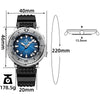 ADDIESDIVE® Orologio Subacqueo Automatico Tuna 300M AD2049
