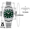 ADDIESDIVE  39mm Orologio Automatico NH35 con Quadrante 3D Bark Texture da AD2075
