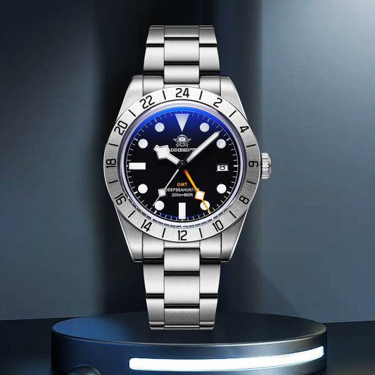 ★Speciale Capodanno★Orologio al quarzo ADDIESDIVE 39mm BB GMT con movimento RONDA515 (AD2035/AD2036)