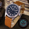 ADDIESDIVE®Pilot Watch Orologio Automatico Elegante da Uomo Diver 200M (AD2048)